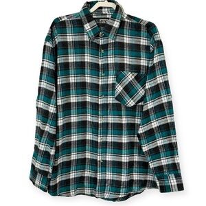 BTC Men’s Flannel Long Sleeve‎ Shirt Size XL